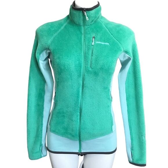 Patagonia Green R2 Jacket Size Small - Picture 1 of 10